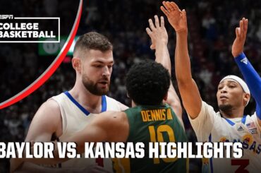 Baylor Bears vs. Kansas Jayhawks | Full Game Highlights | ESPN College Basketball