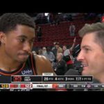 Jaden Ivey PostGame Interview | Detroit Pistons vs Portland Trail Blazers