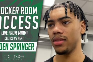 Jaden Springer FIRST Interview with Celtics Since Trade