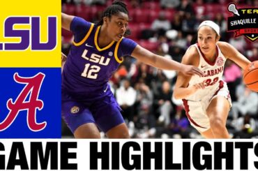 #13 LSU vs Alabama Highlights | NCAA Women's Basketball | 2024 College Basketball