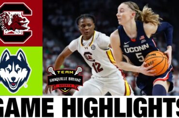 #1 South Carolina vs #11 UConn Highlights | NCAA Women's Basketball | 2024 College Basketball