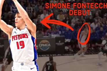 I Love Simone Fontecchio On The Detroit Pistons