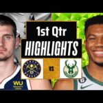 Denver Nuggets vs Milwaukee Bucks Full Highlights 1st QTR | Feb 12 | 2024 NBA Regular Season