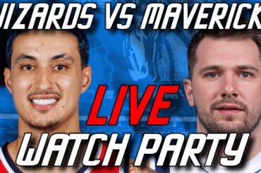 Wizards vs Mavericks Live Watch Party - NBA Regular Season 2023-2024