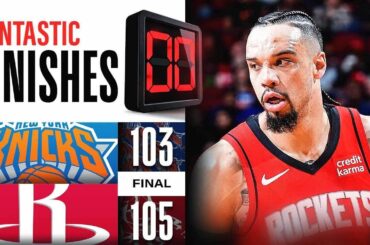 Final 4:26 WILD ENDING Knicks vs Rockets 👀| February 12, 2024