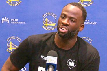 Draymond Green says his suspension helped the Warriors depth, Full Postgame Interview