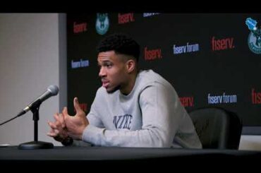 Giannis Antetokounmpo Postgame Press Conference | 2.12.24