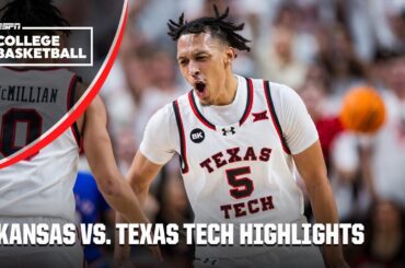 🚨 UPSET IN THE BIG 12 🚨 Kansas Jayhawks vs. Texas Tech Red Raiders | Full Game Highlights