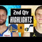 Golden State Warriors vs Utah Jazz Full Highlights 2nd QTR | Feb 12 | 2024 NBA Regular Season