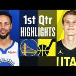 Golden State Warriors vs. Utah Jazz 1st Qtr Full Highlights | Feb. 12 | NBA Highlights 2024