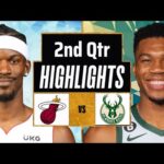 Miami Heat vs Milwaukee Bucks Full Highlights 2nd QTR   | Feb 13 | 2024 NBA Regular Season