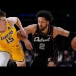 Detroit Pistons vs Los Angeles Lakers - Full Game Highlights | February 13, 2023-24 NBA Season