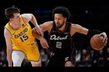 Detroit Pistons vs Los Angeles Lakers - Full Game Highlights | February 13, 2023-24 NBA Season