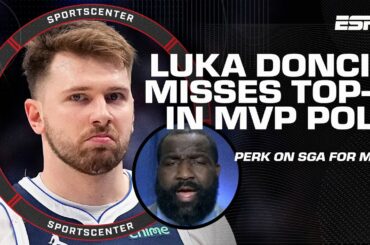 NO LOVE for Luka Doncic in Tim Bontemps' NBA MVP straw poll? + Perk's MVP favorite | SportsCenter