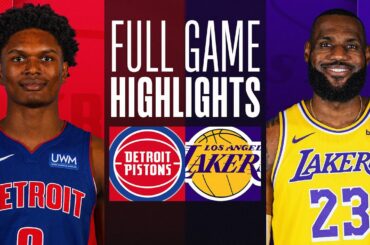 PISTONS at LAKERS | FULL GAME HIGHLIGHTS | February 13, 2024