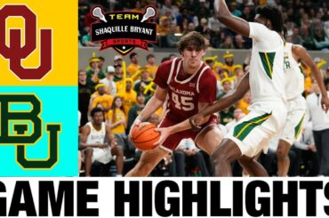 #12 Baylor vs #25 Oklahoma Highlights | NCAA Men's Basketball | 2024 College Basketball