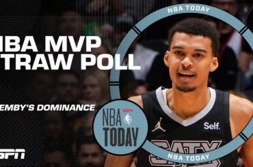 The NBA MVP Straw Poll & Victor Wembanyama's DOMINANCE for the Spurs 🏀 | NBA Today