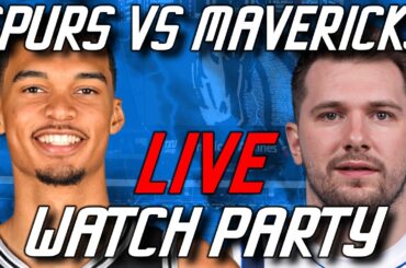 Spurs vs Mavericks Live Watch Party - NBA Regular Season 2023-2024