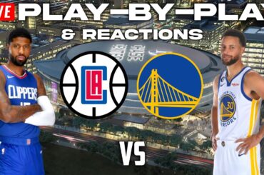 Los Angeles Clippers vs Golden State Warriors | Live Play-By-Play & Reactions