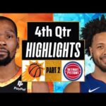 Phoenix Suns vs Detroit Pistons Highlights 4th QTR PART 2 | Feb 14 | 2024 NBA Regular Season