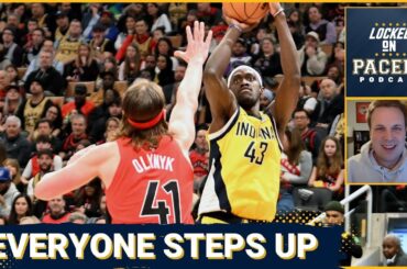 How the shorthanded Indiana Pacers got it done on the road against the Toronto Raptors