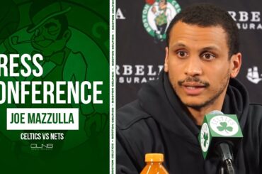 Joe Mazzulla on Playing Jordan Walsh in Celtics 50 PT Blowout Win vs Nets | Postgame Interview