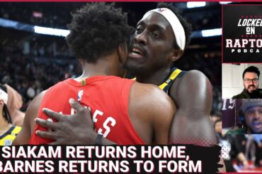 Pascal Siakam returns home, Scottie Barnes returns to form as Toronto Raptors fall to Pacers 127-125