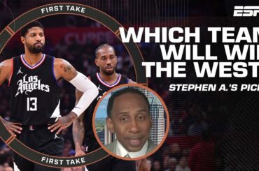 Stephen A. has his eyes on the Clippers winning the West 👀🏆 | First Take