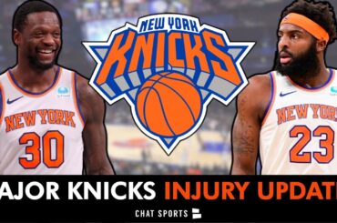 MAJOR Knicks Injury Update on Julius Randle, Mitchell Robinson, Donte DiVincenzo, Isaiah Hartenstein