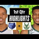 Milwaukee Bucks vs Memphis Grizzlies Full Highlights 1st QTR | Feb.15 | 2024 NBA Regular Season