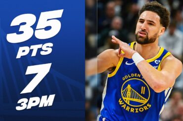 Klay Thompson Leads Warriors On The Road In Utah | February 15, 2024