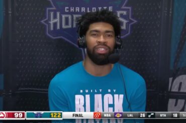 Nick Richards PostGame Interview | Atlanta Hawks vs Charlotte Hornets