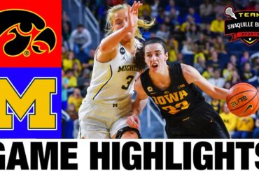 #4 Iowa vs Michigan Highlights | NCAA Women's Basketball | 2024 College Basketball