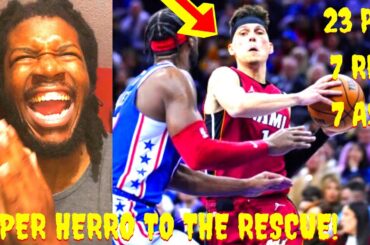 76ERS VS HEAT REACTION 2024 MIAMI HEAT VS PHILADELPHIA 76ERS HIGHLIGHTS REACTION 2024