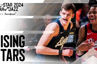 Walker Kessler & Keyonte George in the RISING STARS games ⭐️ | UTAH JAZZ