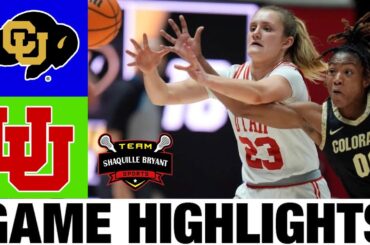 #8 Colorado vs 22 Utah Highlights | NCAA Women's Basketball | 2024 College Basketball