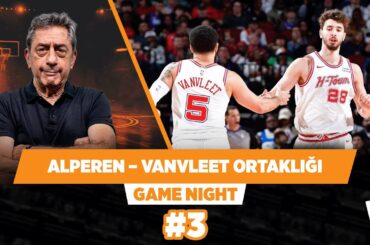 Houston Rockets’da Alperen Şengün ve Fred VanVleet öne çıkıyor | Murat Murathanoğlu | Game Night #3