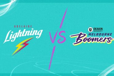 Adelaide Lightning vs Melbourne Boomers | Full Basketball Game | WNBL 2023/2024 Season