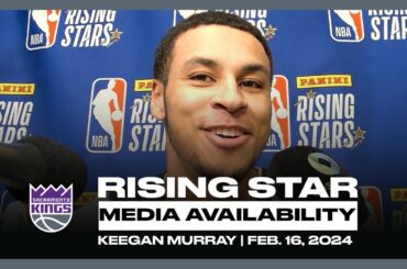 Keegan Murray Rising Stars Pregame Media Availability | 2.16.24