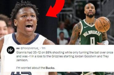 NBA REACT TO MEMPHIS GRIZZLIES BEATING MILWAUKEE BUCKS | GRIZZLIES VS BUCKS REACTIONS