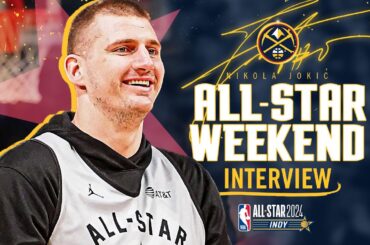 Nikola Jokić All-Star Weekend Interview with Katy Winge 🎙 | AltitudeTV