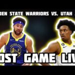 Utah Jazz vs Golden State Warriors Post Game