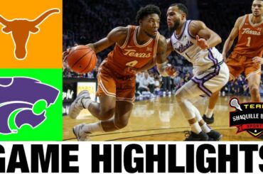 Texas vs Kansas State Highlights | NCAA Men's Basketball | 2024 College Basketball