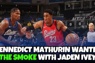 Bennedict Mathurin wants a rivalry with Jaden Ivey?