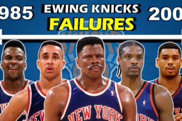 Timeline of How EWING and the KNICKS FAILED to Win an NBA Title | Playoff Failures