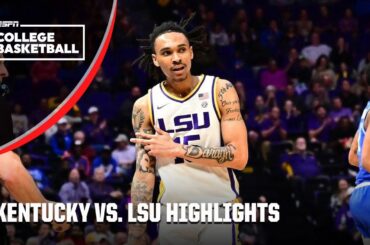 UPSET AT THE BUZZER 🔥 Kentucky Wildcats vs. LSU Tigers | Full Game Highlights