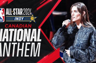 Charlotte Cardin Performs The Canadian National Anthem | 2024 #NBAAllStar