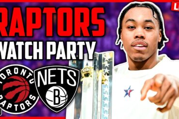 Raptors vs Nets LIVE Watch Along | Toronto's RETURN From The All-Star Break