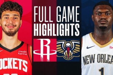 ROCKETS at PELICANS | FULL GAME HIGHLIGHTS | February 22, 2024