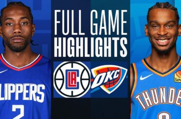 CLIPPERS at THUNDER | FULL GAME HIGHLIGHTS | February 22, 2024